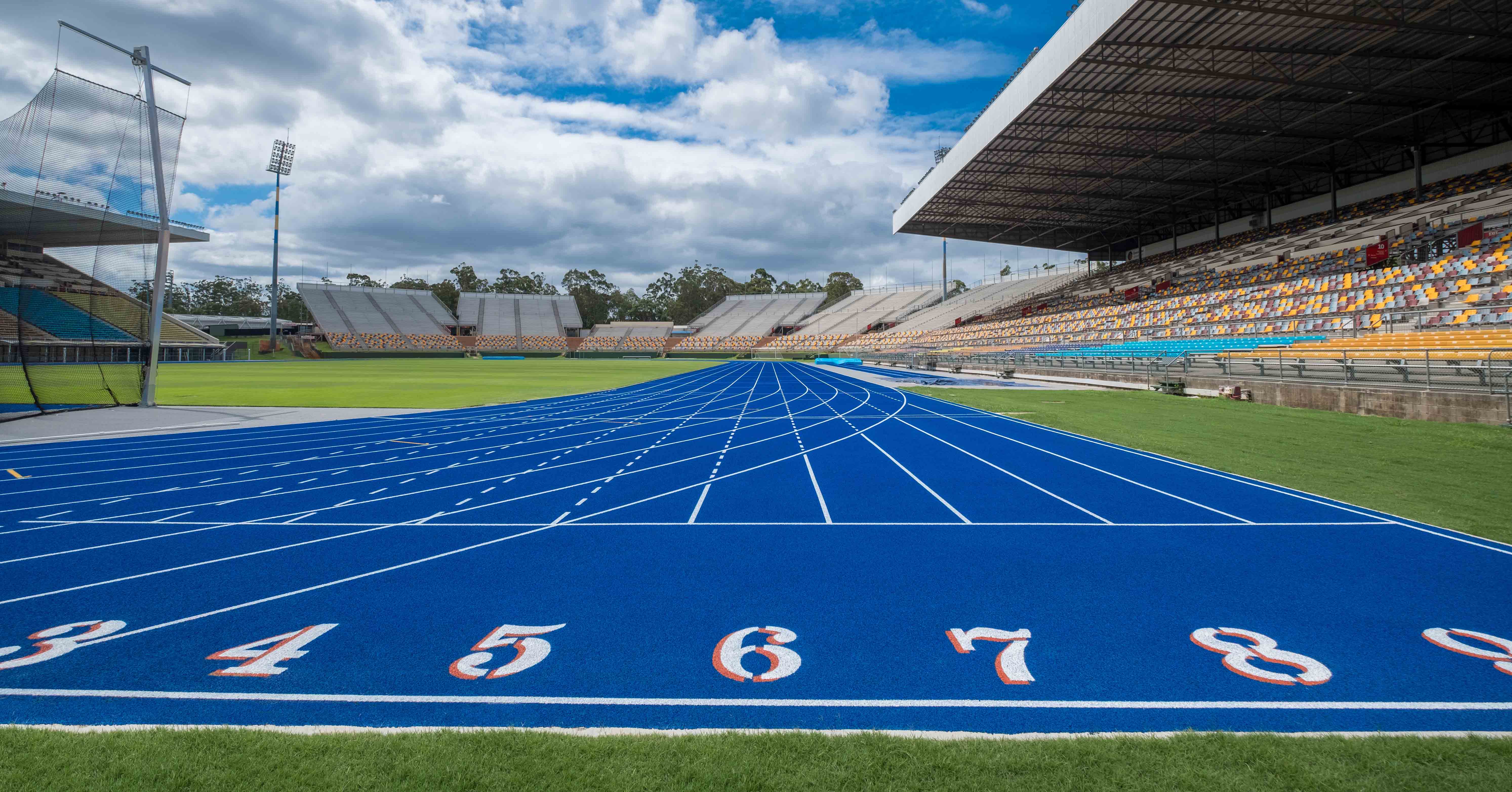 Athletics tracks for the Queensland Sport and Athletics Centre, QLD